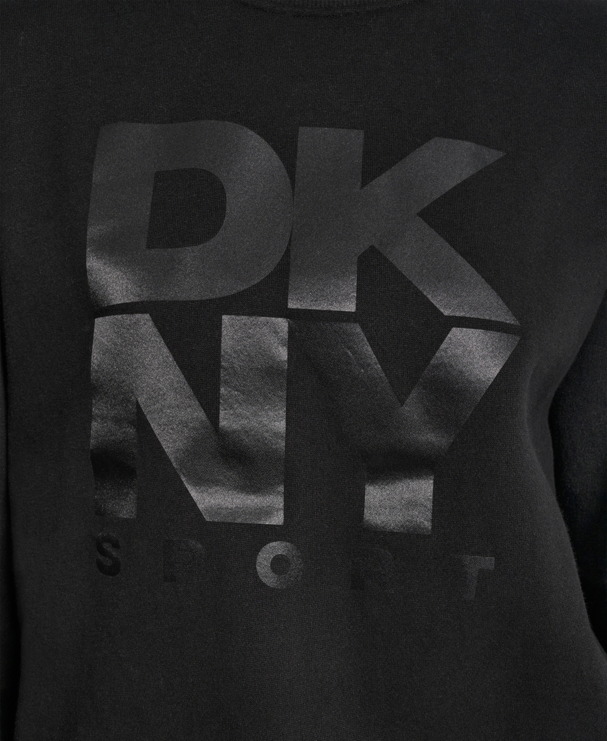 Dkny Women's Transfer Logo Crew Neck Sweatshirt