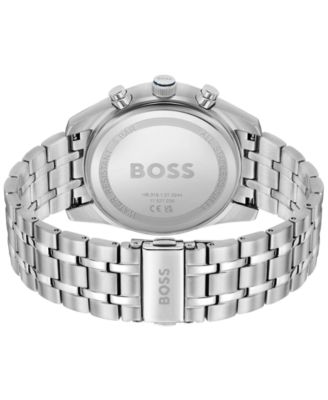 Men's Skytraveller Quartz Fashion Chrono Stainless Steel Watch, 44mm