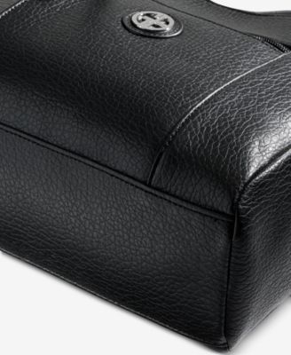 Pebbled 4-Poster Tote, Exclusively at Macy's