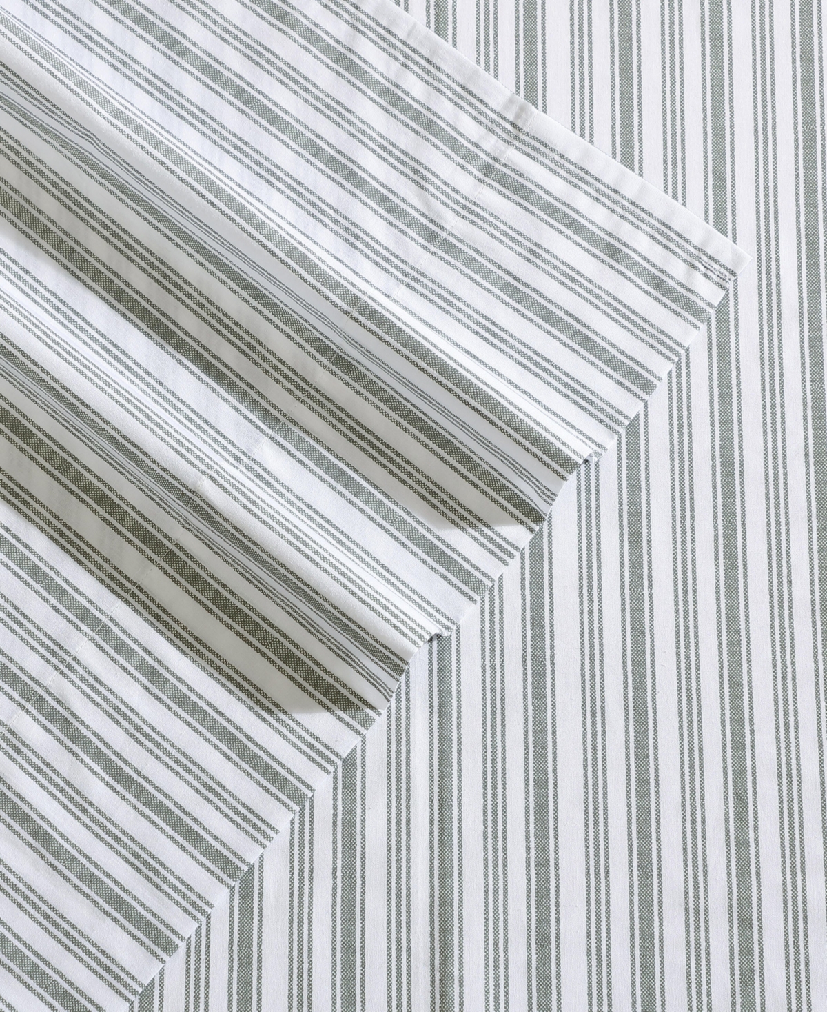Nautica Closeout!  Cotton Percale 3-piece Sheet Set, Twin In Multi