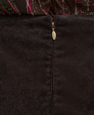 Women's Corduroy Mini Skirt