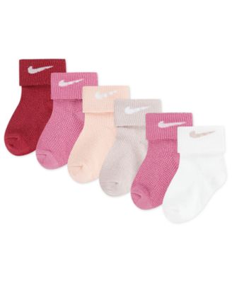 Baby and Toddler Boys and Girls 6-Pack Waffle Knit Socks