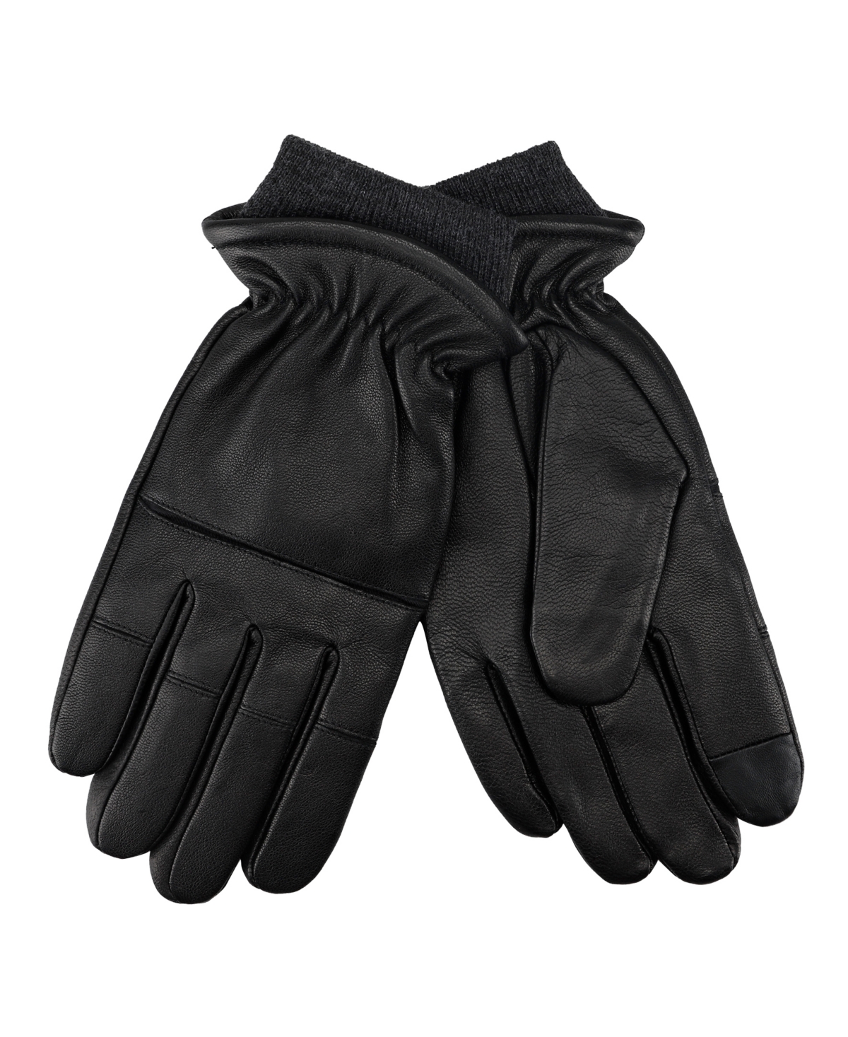 Kenneth Cole Reaction Men's Touchscreen Stretch Knuckles Gloves
