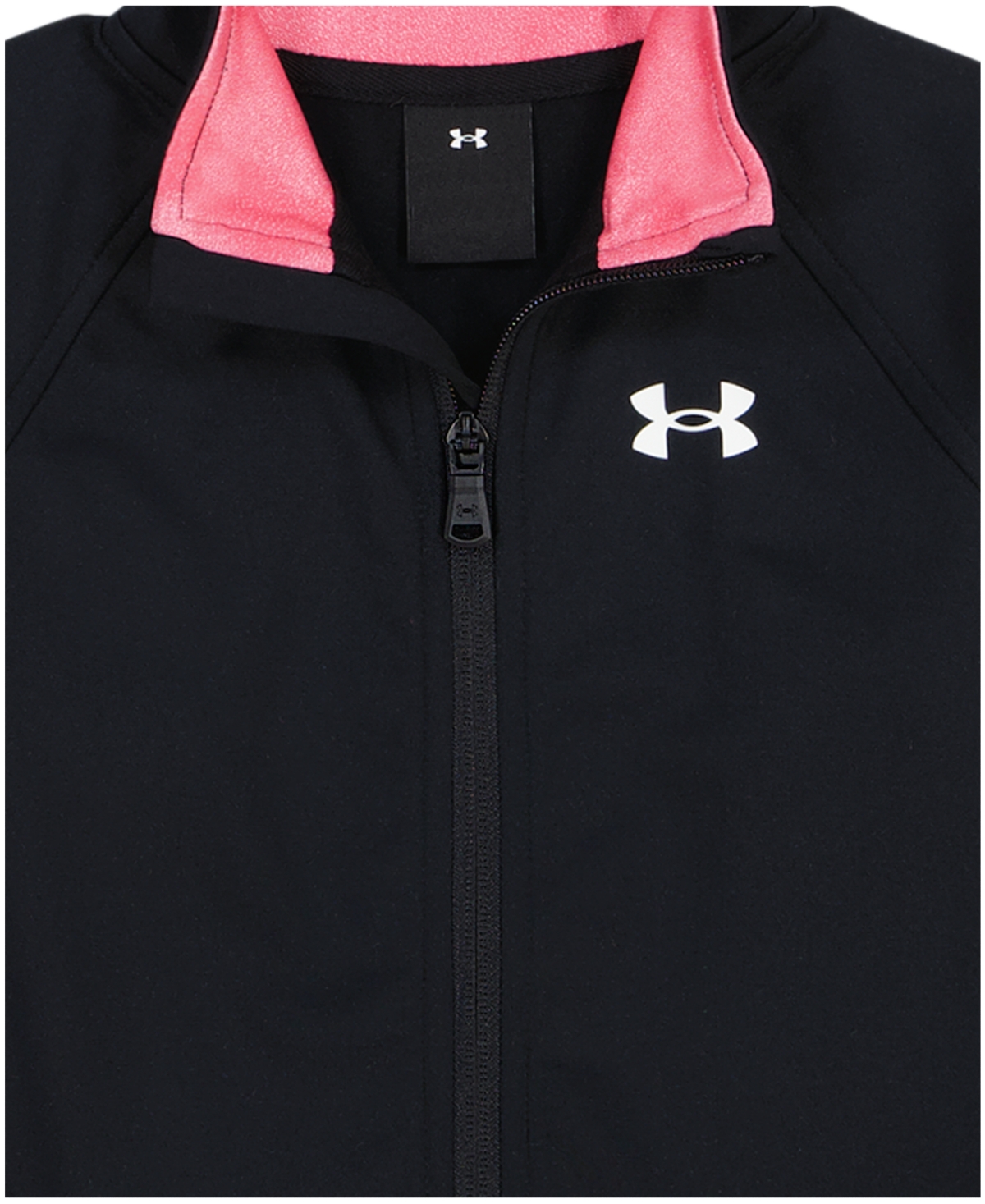 Under Armour Toddler And Little Girls 2-piece Rival Flutter Jacket And Leggings Set In Pink