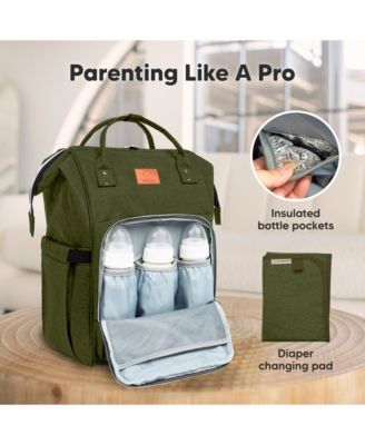 Original Diaper Bag Backpack, Multi-Functional Baby Diaper Bags with Changing Pad
