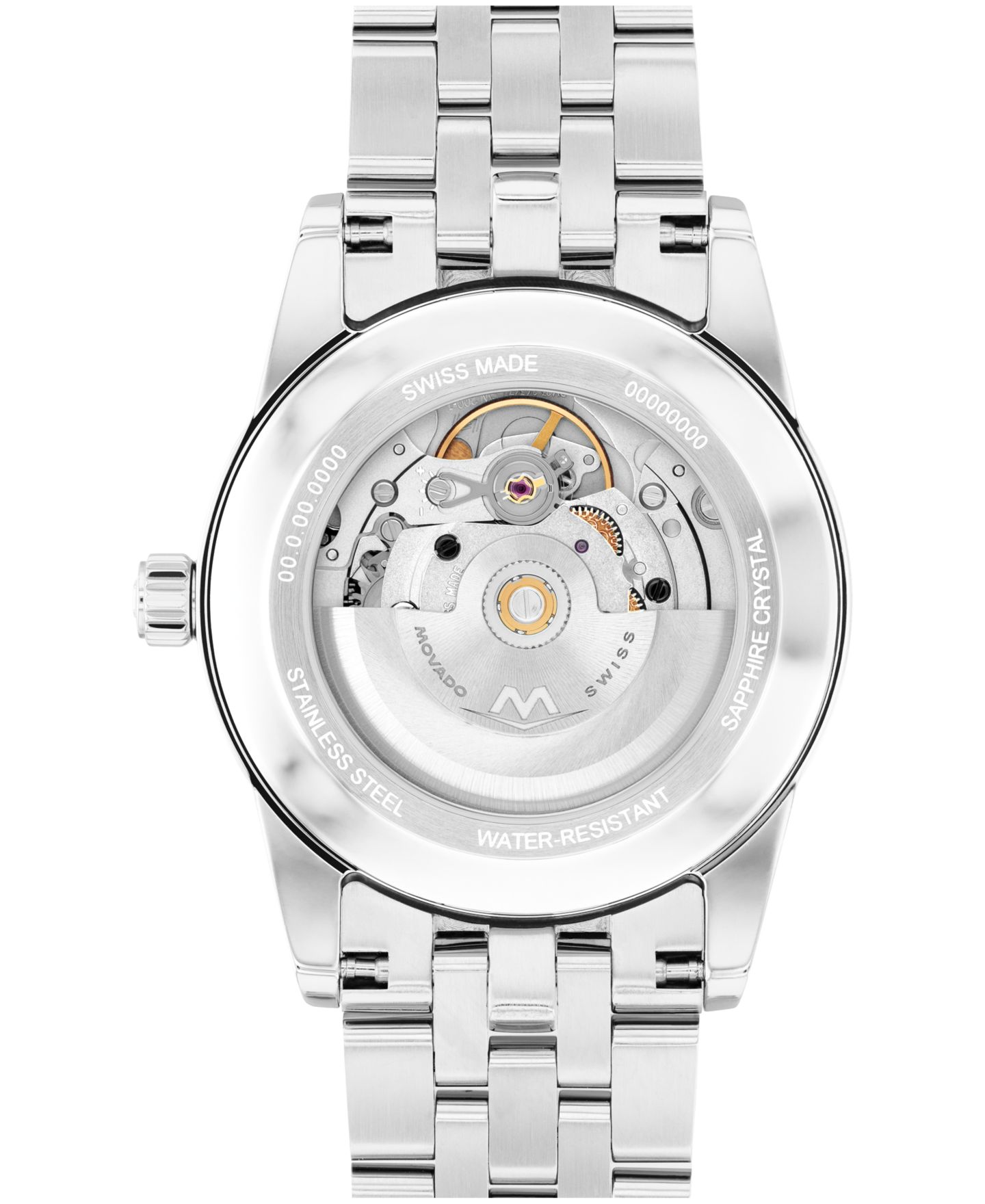 Мужские часы Movado Museum Classic Auto Swiss Automatic Stainless Steel Watch, 40mm — фото 3