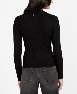 Women's Long Sleeve Ribbed Miranda Sweater