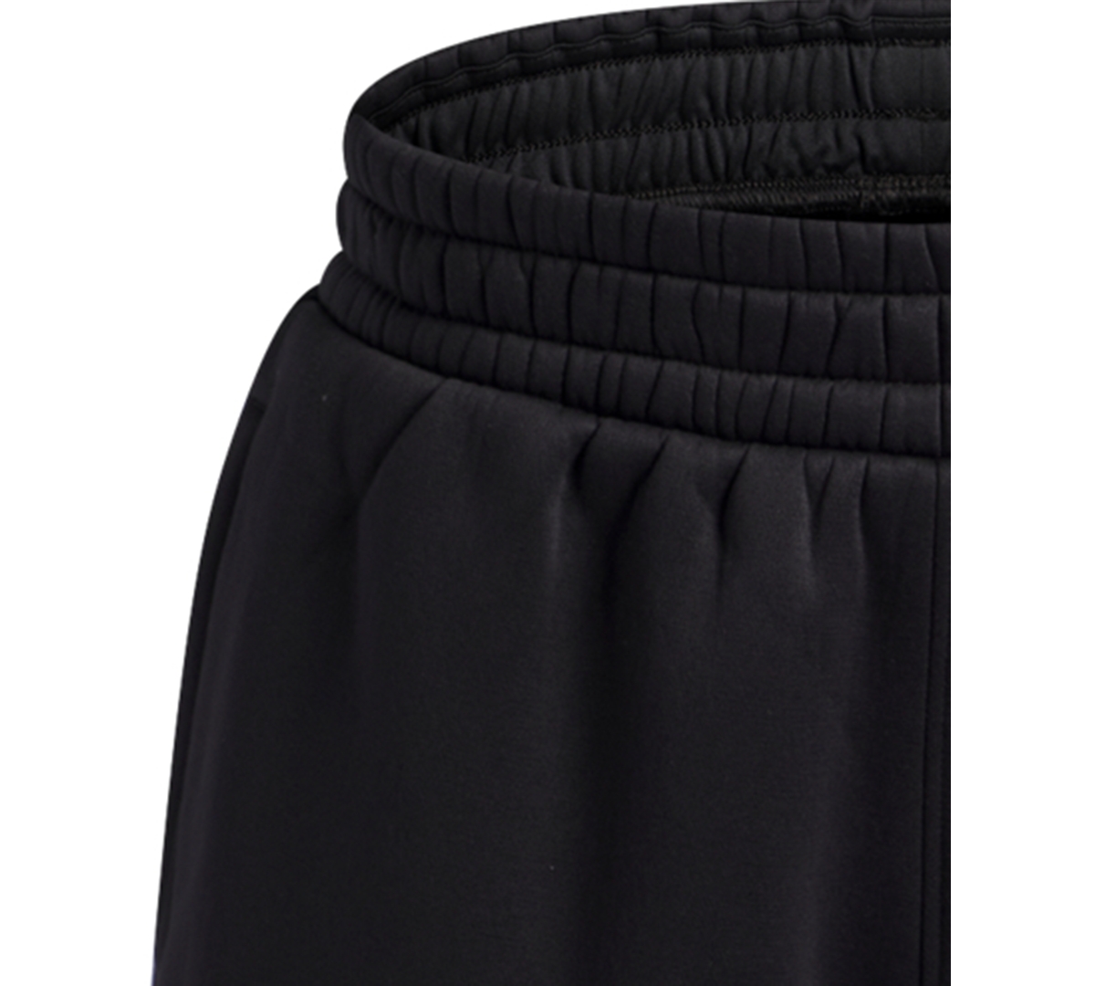 Under Armour Big Girls Oversized Fleece Joggers In Black