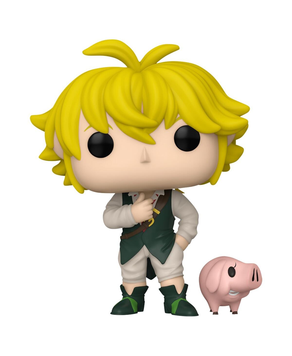 Funko Seven Deadly Sins Meliodas With Hawk Pop Figurine In Transparent