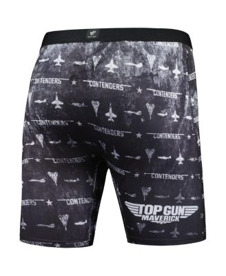 Men's Black Top Gun: Maverick Boxer Briefs