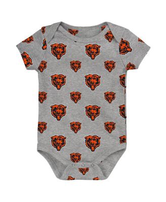 Newborn 3-Piece Chicago Bears Little Tike Bodysuit Set