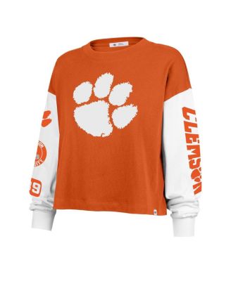 Women's Orange Clemson Tigers Sydney Long Sleeve T-Shirt