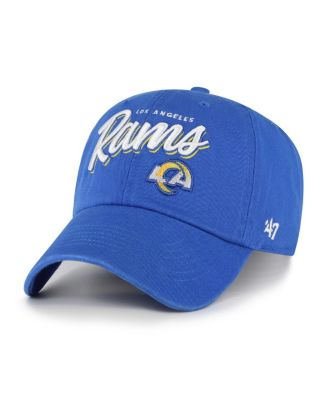 '47 Brand - Women's Royal Los Angeles Rams Ariana Clean Up Adjustable Hat