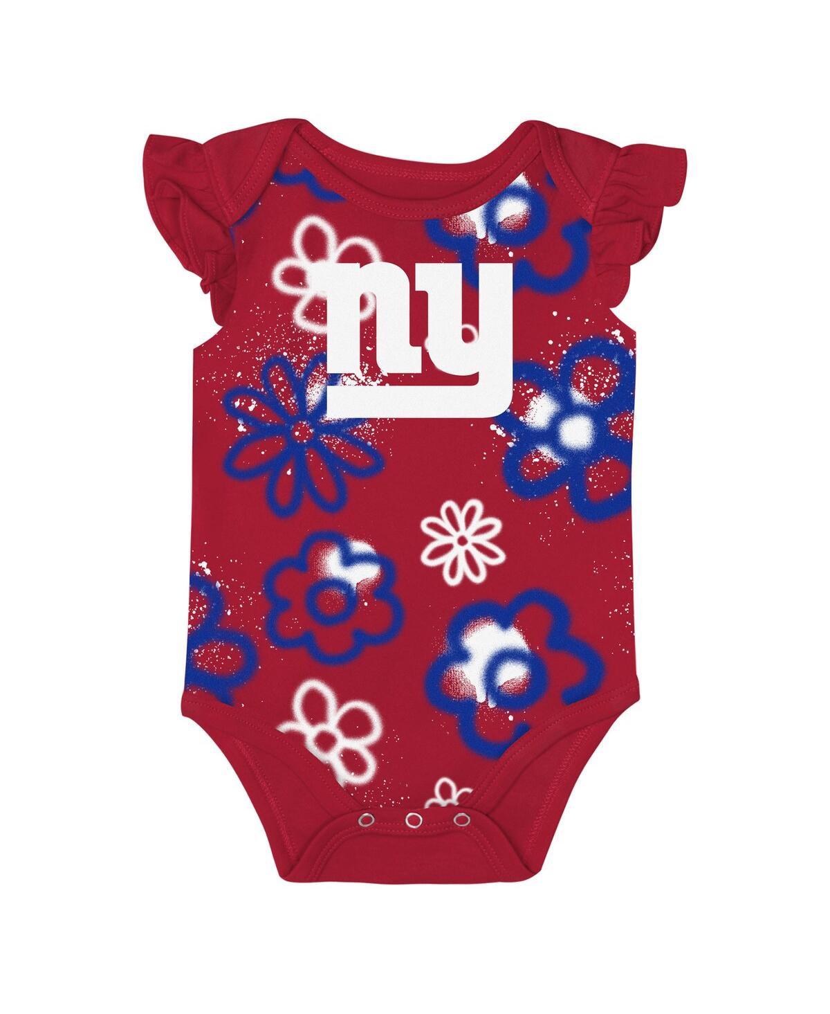 Outerstuff Baby Boys And Girls 2-piece New York Giants The Sunshine Bodysuit Set In Multi