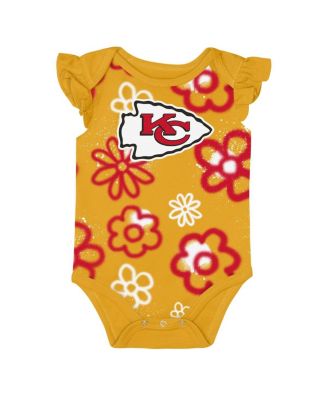 Baby Boys and Girls 2-Piece Kansas City Chiefs The Sunshine Bodysuit Set