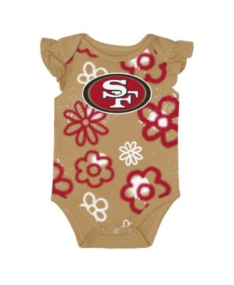 Baby Boys and Girls 2-Piece San Francisco 49ers The Sunshine Bodysuit Set