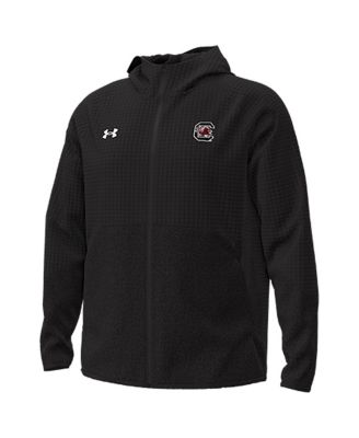 Men's Black South Carolina Gamecocks Unstoppable Raglan Full-Zip Jacket