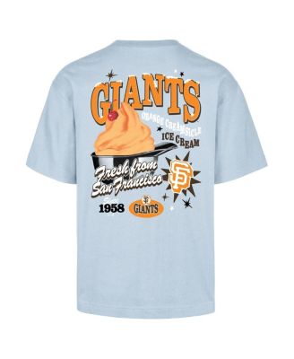 Men's Light Blue San Francisco Giants Ice Cream Parlor Foundation T-Shirt
