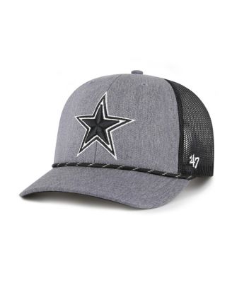 '47 Brand - Men's Heather Charcoal Carbon Rope Trucker Adjustable Hat