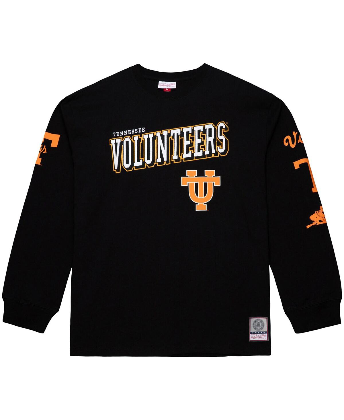 Mitchell & Ness Black Tennessee Volunteers Training Camp Long Sleeve T-shirt In Black