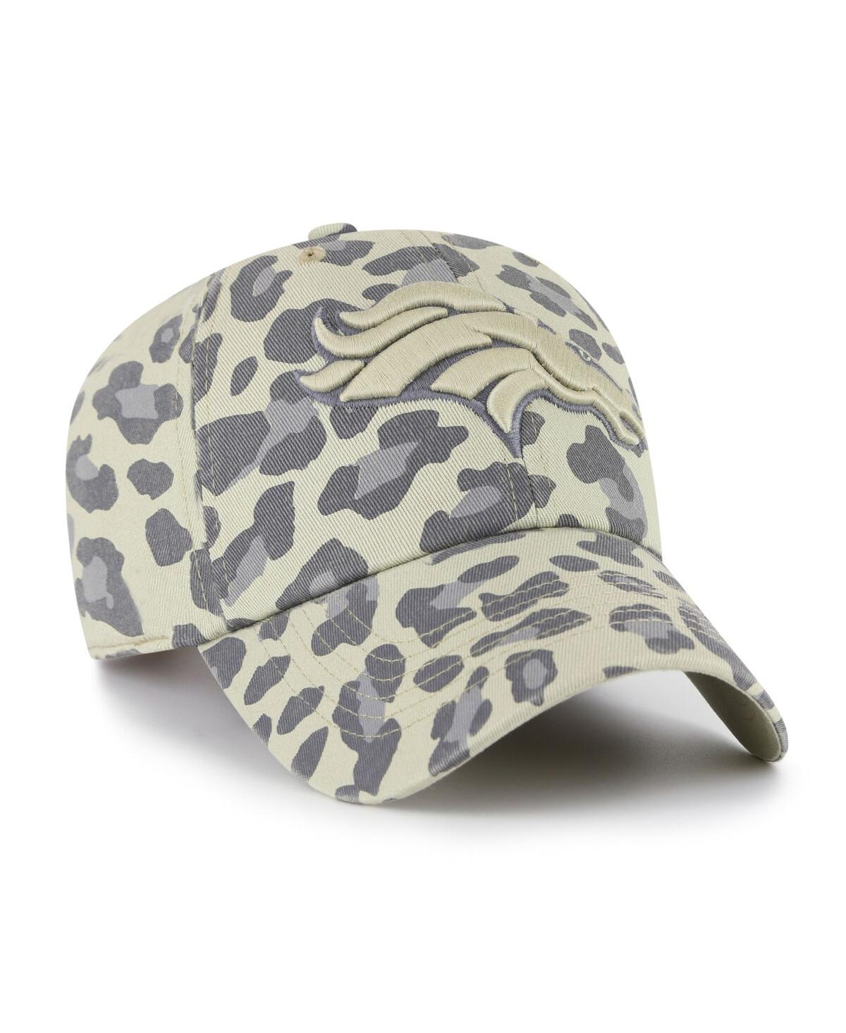 47 Brand Women's Gray Denver Broncos Bagheera Clean Up Adjustable Hat In Neutral