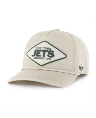 Men's Khaki New York Jets Cairn Hitch Adjustable Hat