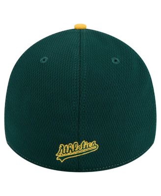Men's Dark Green/Gold Athletics 2025 MLB Clubhouse 39THIRTY Flex Hat