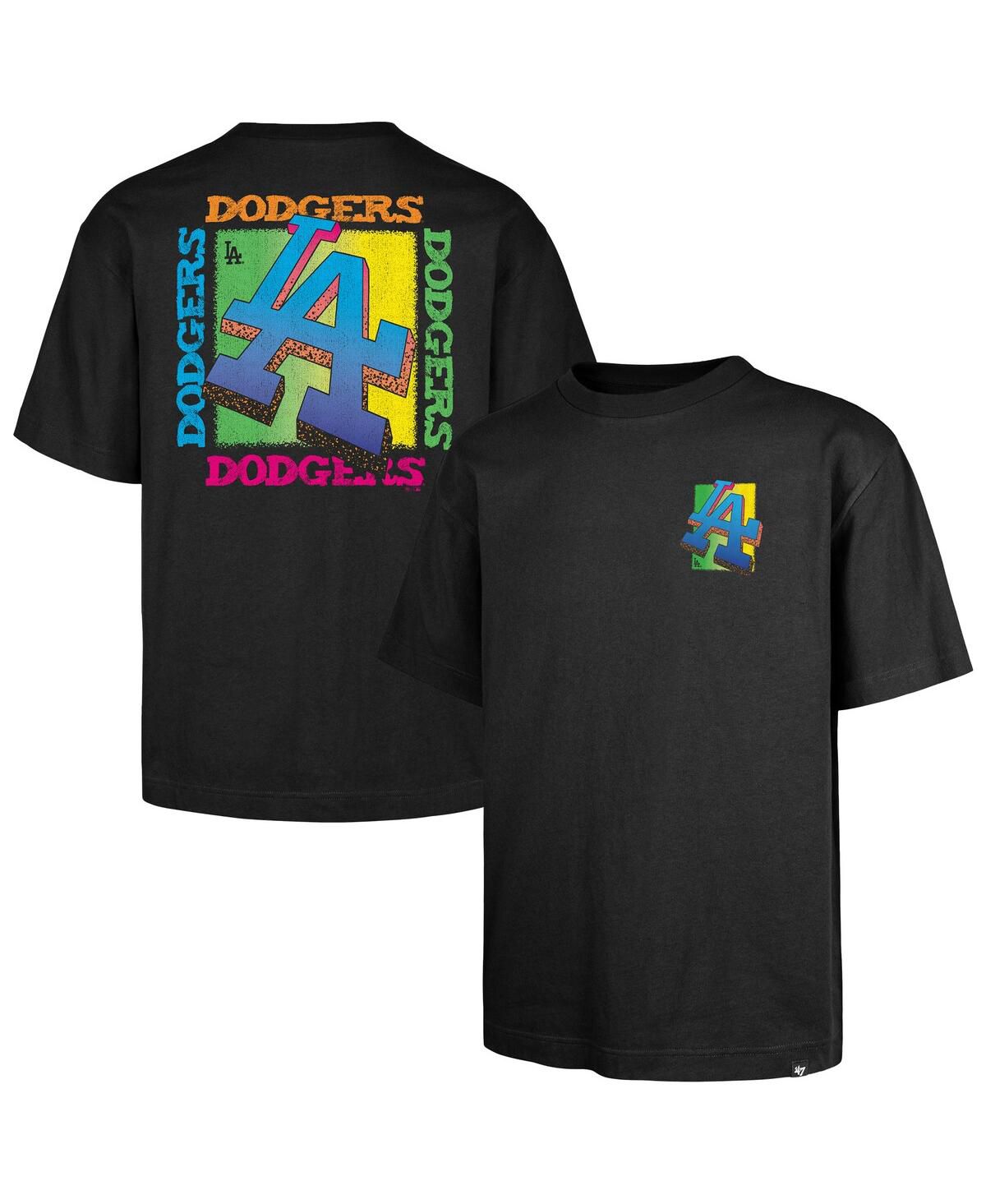 Мужская черная футболка Los Angeles Dodgers Sundale Foundation