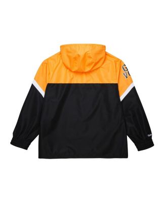 Men's Tennessee Orange/Black Tennessee Volunteers Tie Breaker Logo Vintage Lightweight Anorak Half-Zip Windbreaker