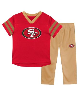 Outerstuff - Toddler San Francisco 49ers T-Shirt and Pants Set