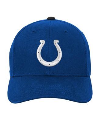 Big Boys and Girls Royal Indianapolis Colts Team Pre-Curved Adjustable Hat