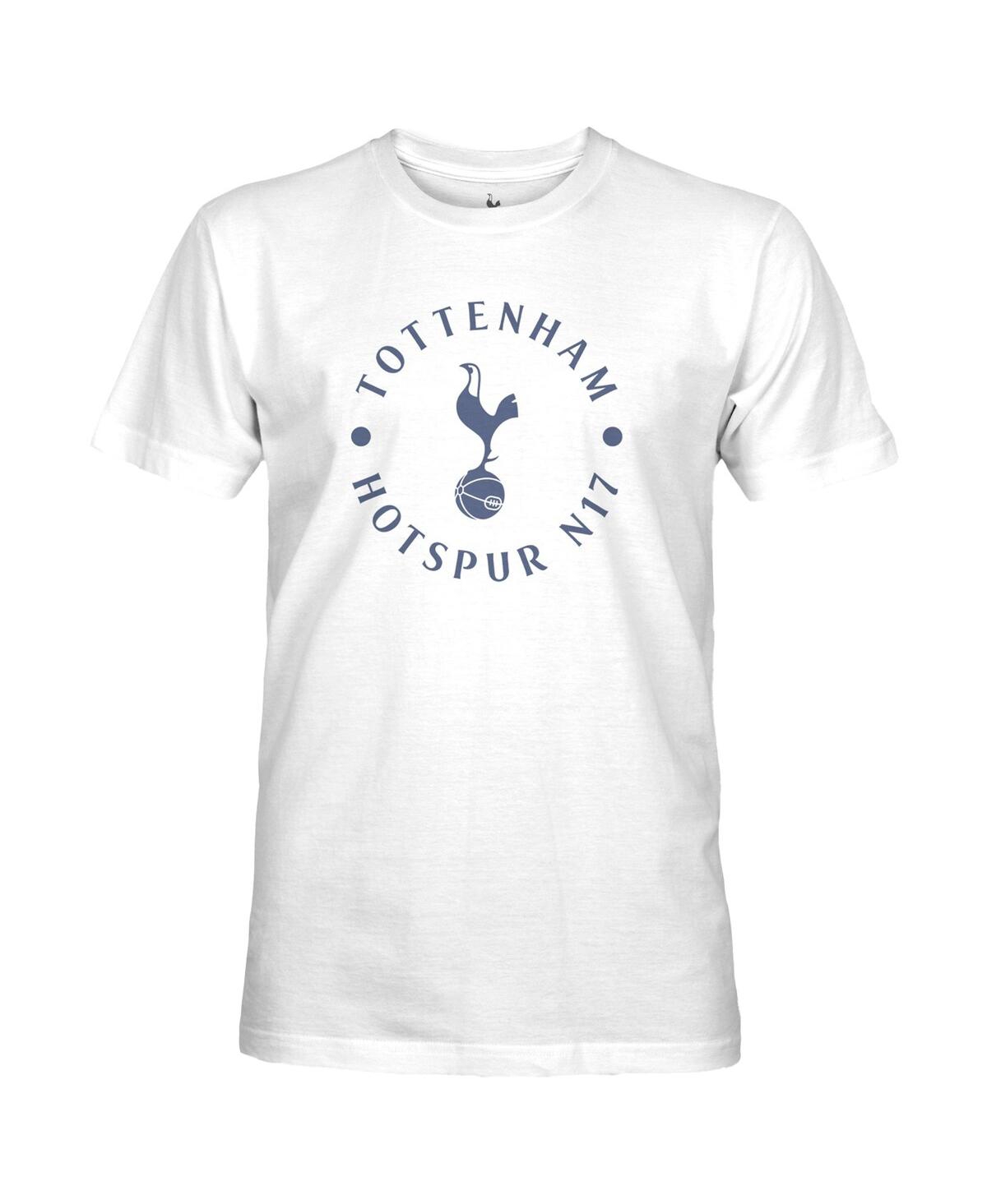 1863fc Men's White Tottenham Hotspur Roundabout T-shirt In White