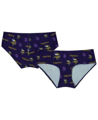 Concepts Sport - Women's Purple Minnesota Vikings Mosaic Allover Print Knit Panty