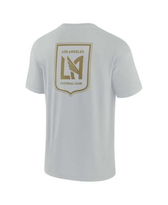 Men's and Women's Gray LAFC Elements Super Soft Short Sleeve T-Shirt