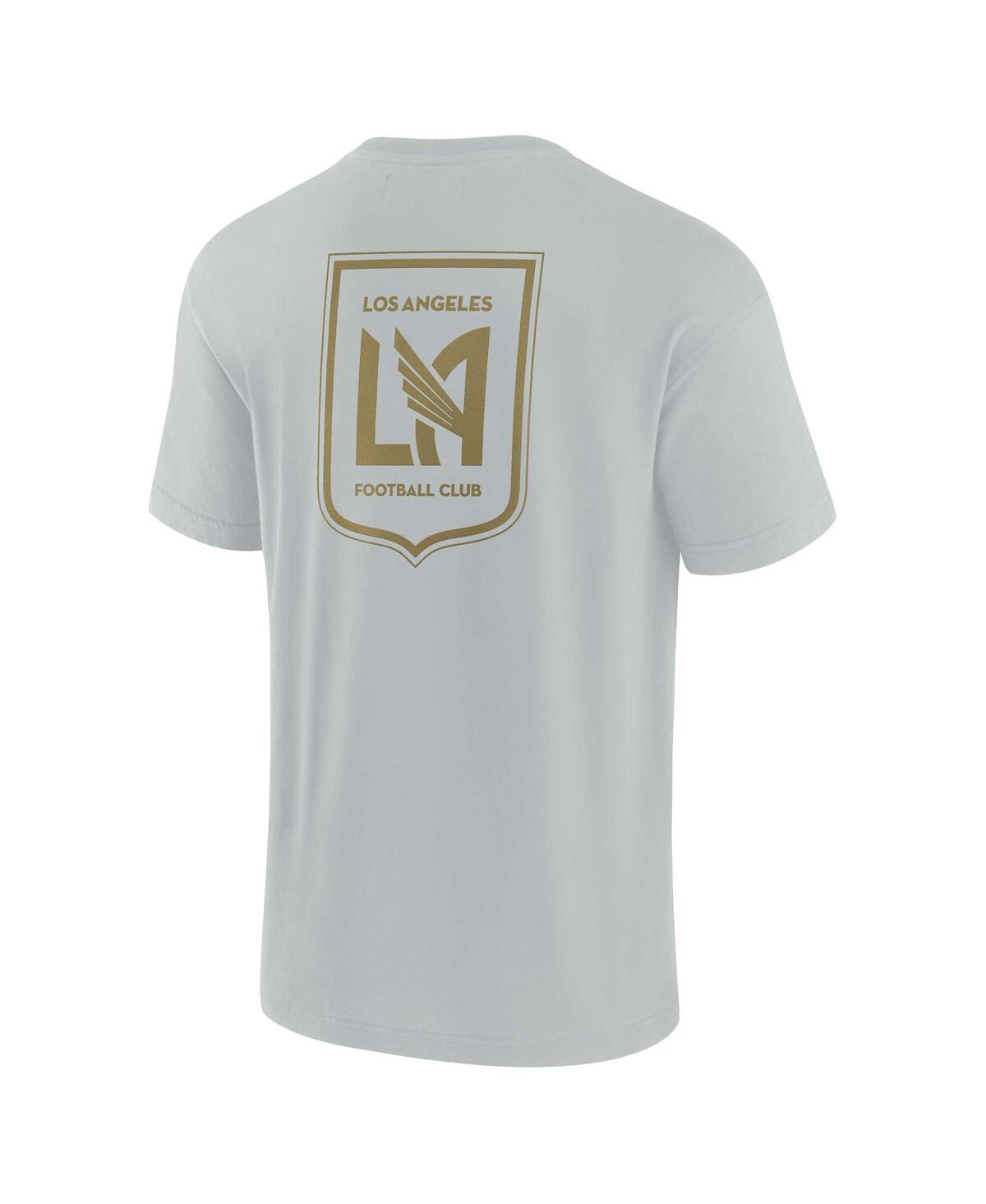 Fanatics Men's And Women's Gray Lafc Elements Super Soft Short Sleeve T-shirt In Gray
