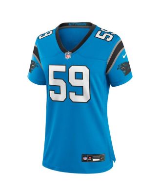 Women's Luke Kuechly Blue Carolina Panthers Retired Player Game Jersey