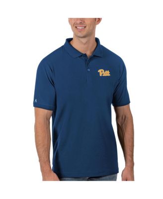 Antigua - Men's Royal Pitt Panthers Legacy Pique Polo