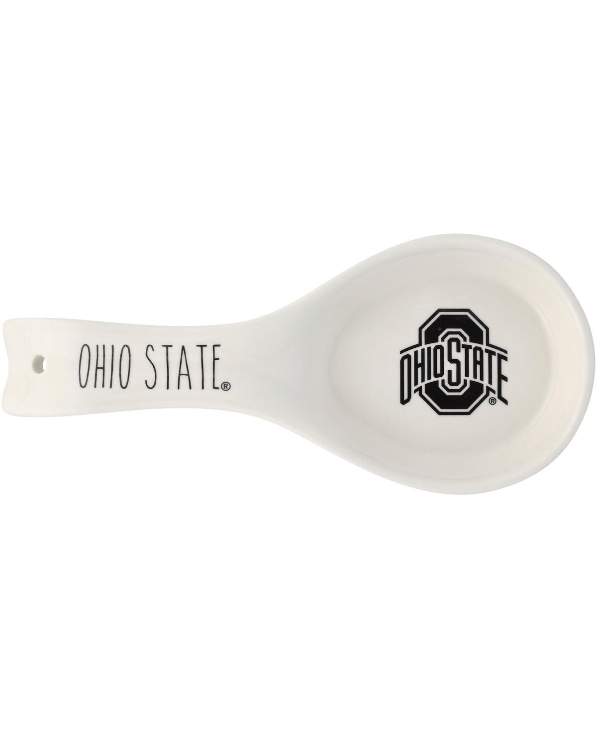 The Memory Company Ohio State Buckeyes Artisan Kitchen Gift Set, 3-piece In White