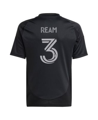 Big Boys and Girls Tim Ream Black Charlotte FC 2025 Fortress Kit Replica Player Jersey