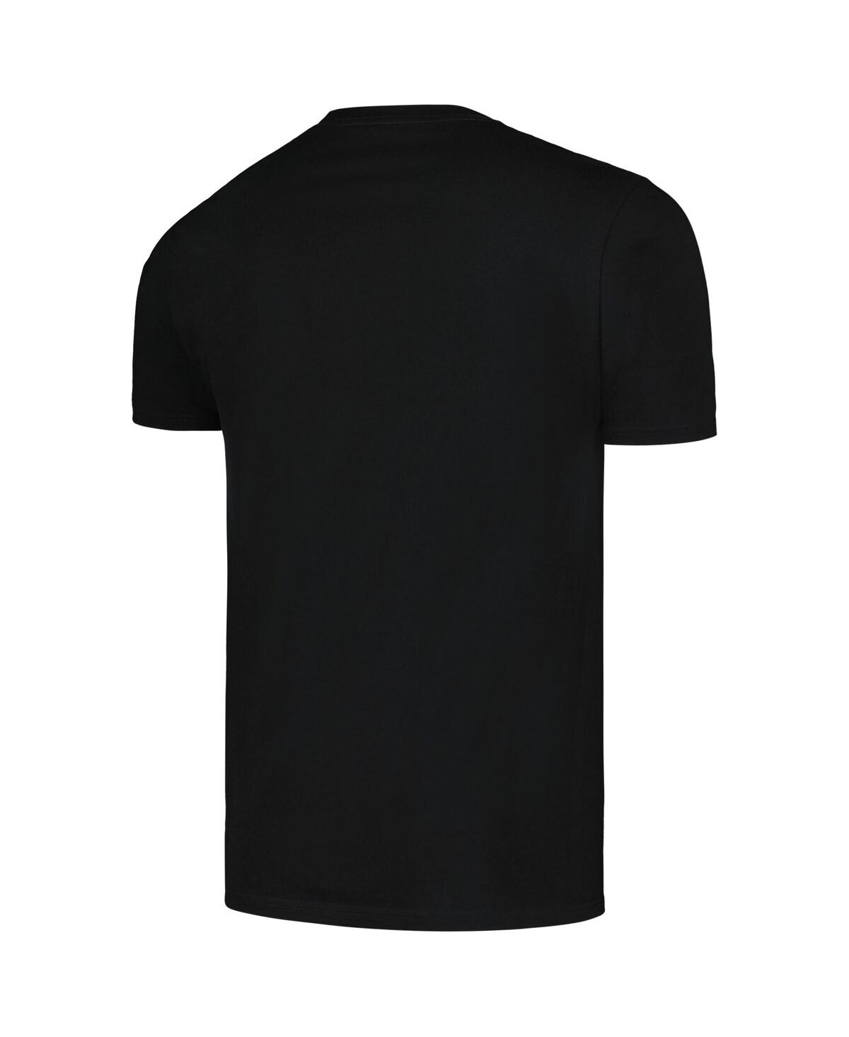 American Classics Men's And Women's Black Terminator Laser Back Graphic T-shirt In Multi