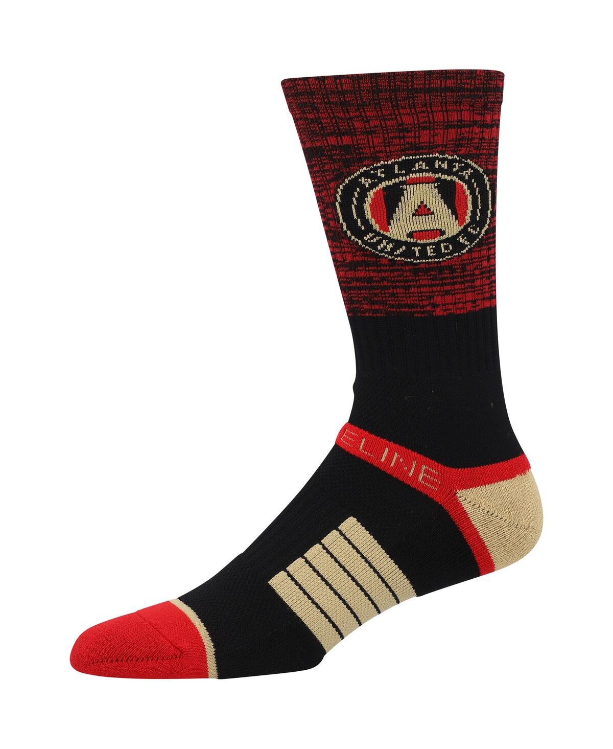 Strideline Men's Atlanta United Fc Premium 3-Pack Knit Crew Socks Set