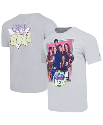 Freeze Max - Men's Heather Gray Saved by the Bell Cast Photo T-Shirt