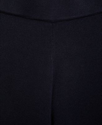 Women's Fine-Knit Wide Leg Pants