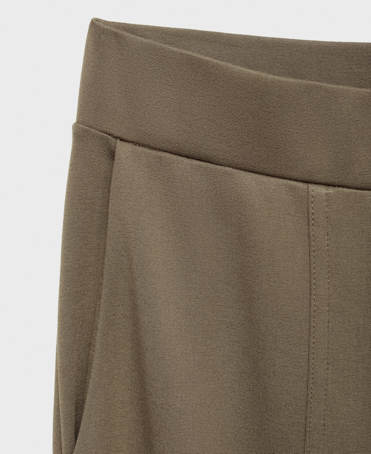 Mango Women's Elastic Waist Jogger Pants In Brown