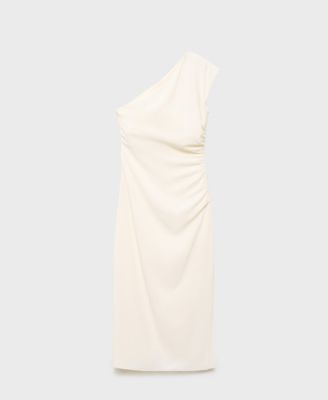 Women's Asymmetrical Pleated Dress