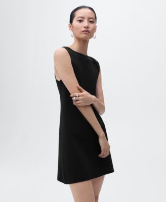 Women's Asymmetrical Knitted Dress