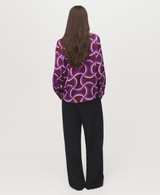 Women's Abstract Print Shirt