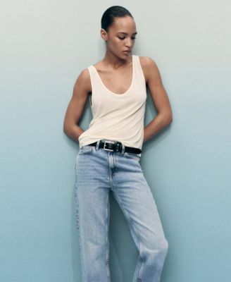 Women's Matilda Medium-Rise Straight-Fit Jeans