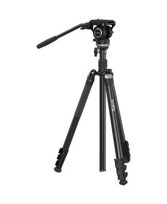 CT210 4-Sections Aluminum Video Tripod Kit