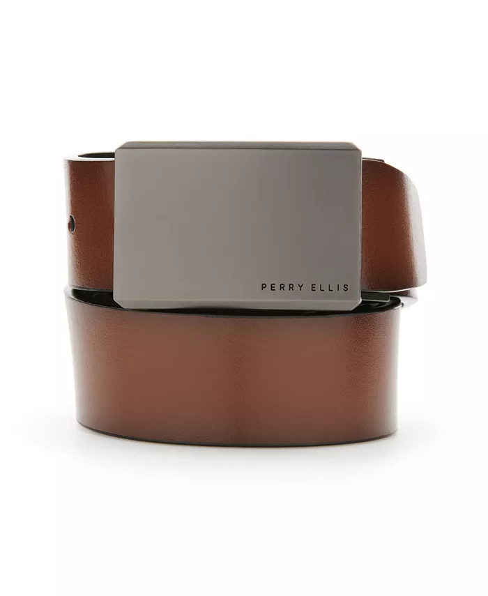 Men's Plaque Reversible Belt